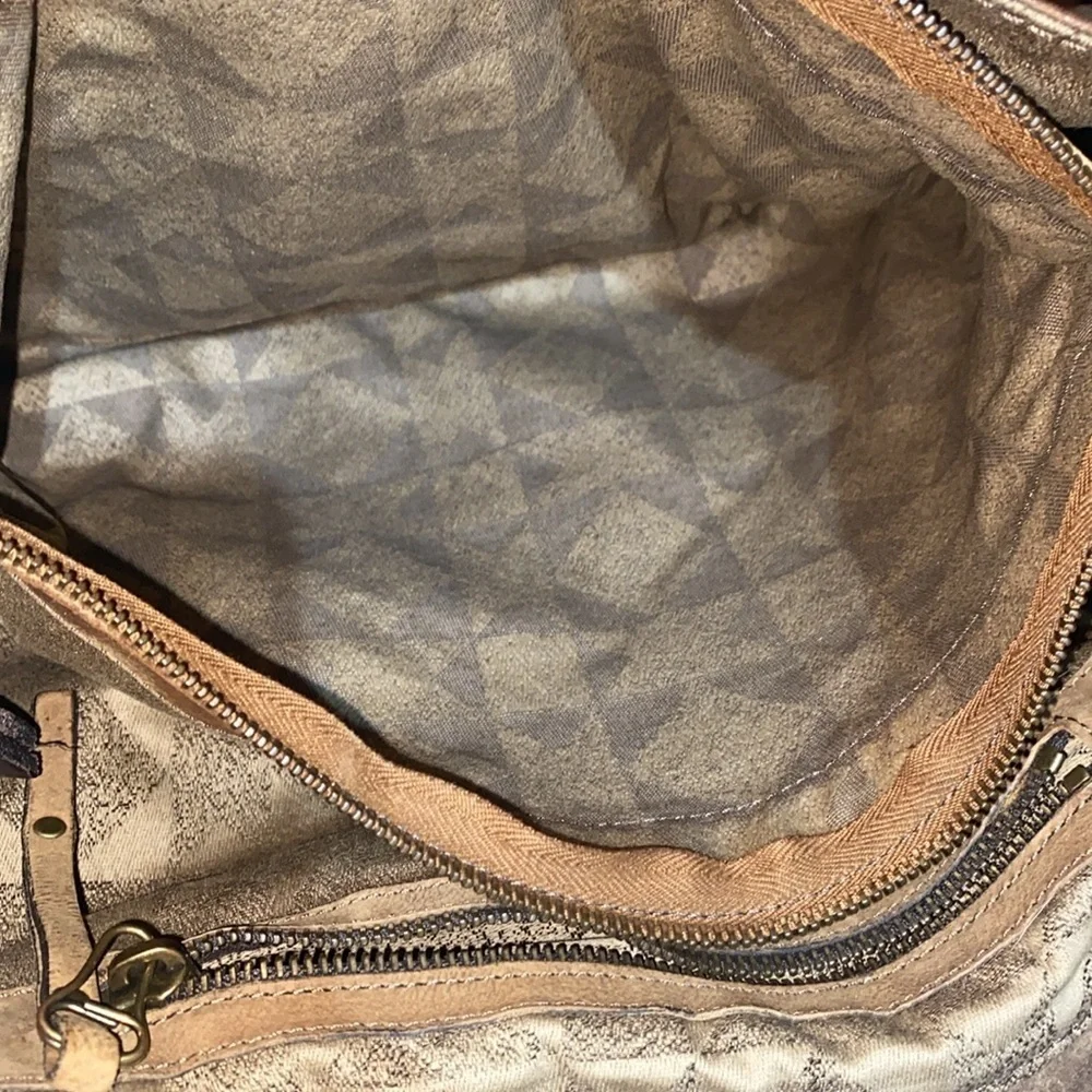 A.S.98 Messenger Bag Brown Leather Crossbody Bag (Free People)